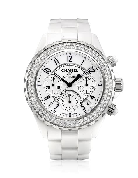 Chanel j12 chronograph watch